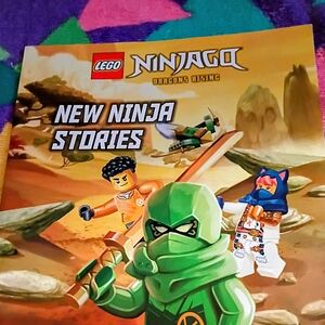 LEGO Ninjago Dragons Rising Book - Green and Orange
